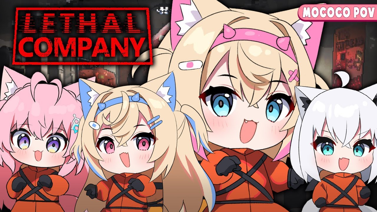 【LETHAL COMPANY WITH FUBUKI & KOYORI】fuzzy revival of our WANderful company 🐾 【MOCOCO POV】