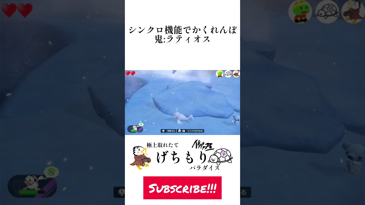 隠れる気がないクマシュンwww #ポケモン #ポケットモンスター #ポケットモンスタースカーレットバイオレット #pokemon #pokemonscarletandviolet