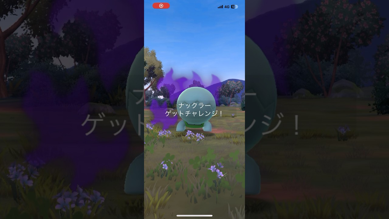 ポケモンGO色違いナックラー出現！？#色違い#ナックラー#ポケモンGO#short