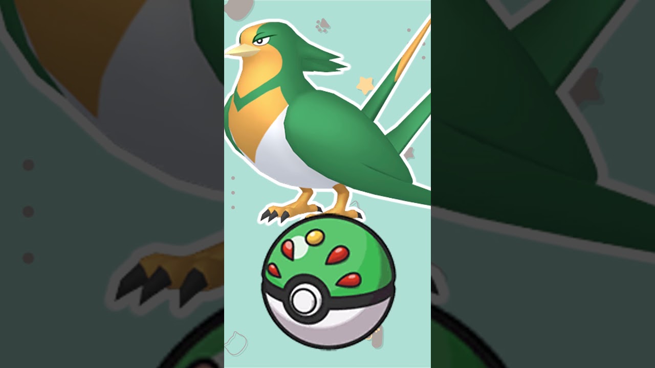 【オシャボ】色違いオオスバメみんなは何ボールに入れる？#shorts #ポケモンsv #ポケモンsv色違い   #pokémon