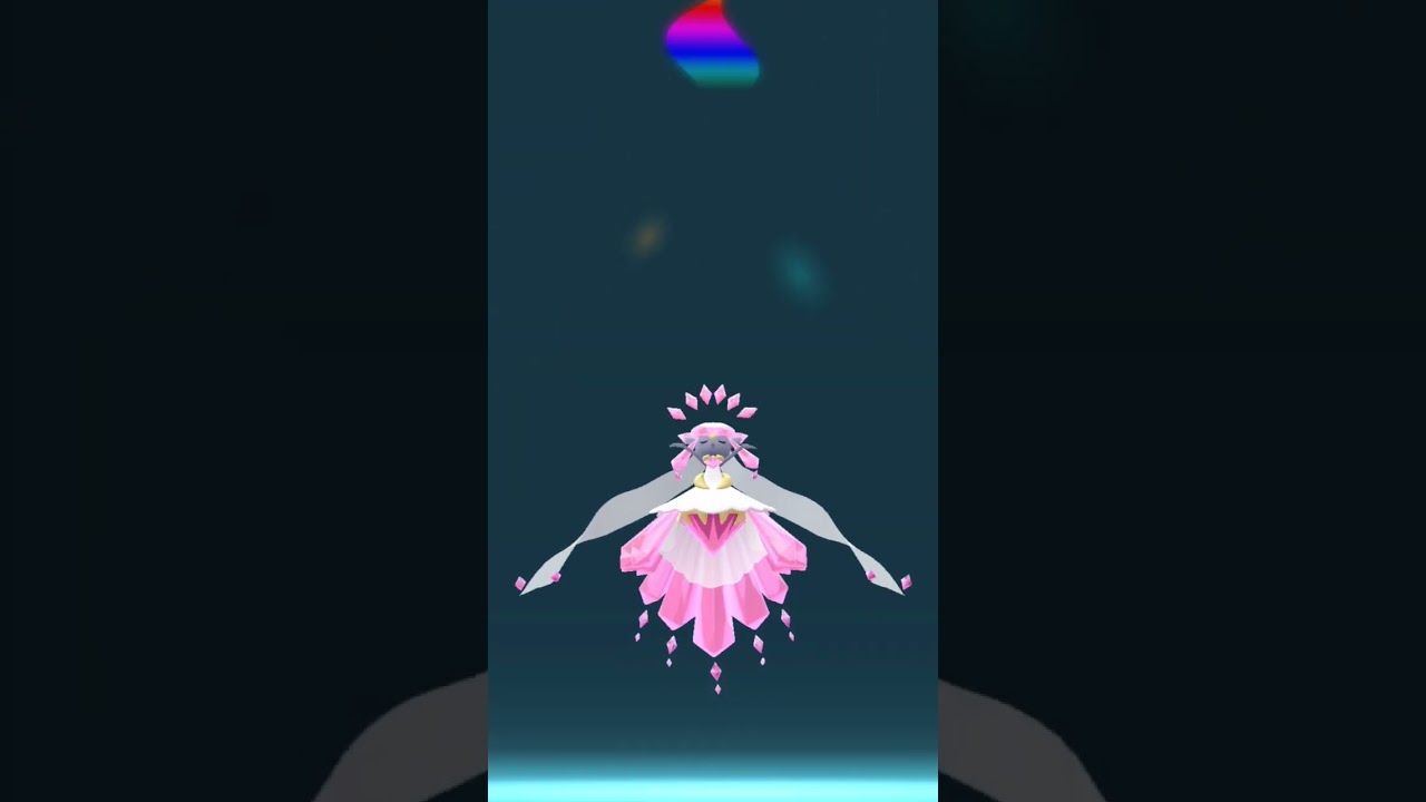 ディアンシーメガシンカさせます #pokémon #ポケモン ＃PokémonGO