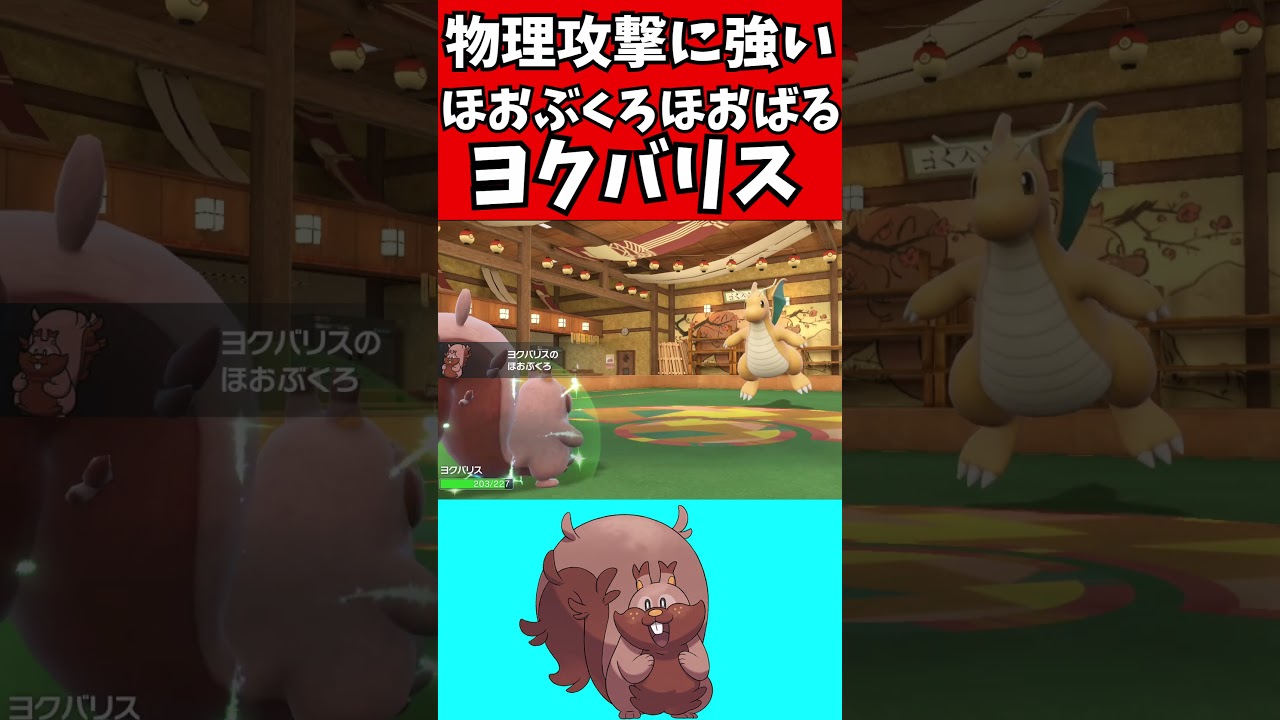 【マイナーポケモン解説】ほおぶくろ・ほおばるヨクバリス