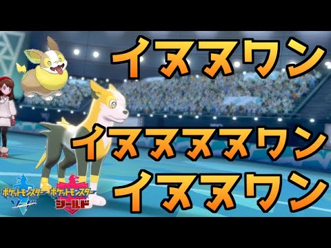 イヌヌワンの進化系パルスワンを使ったら想像以上にイヌヌワンだった【ポケモン剣盾/ポケットモンスターソード・シールド】