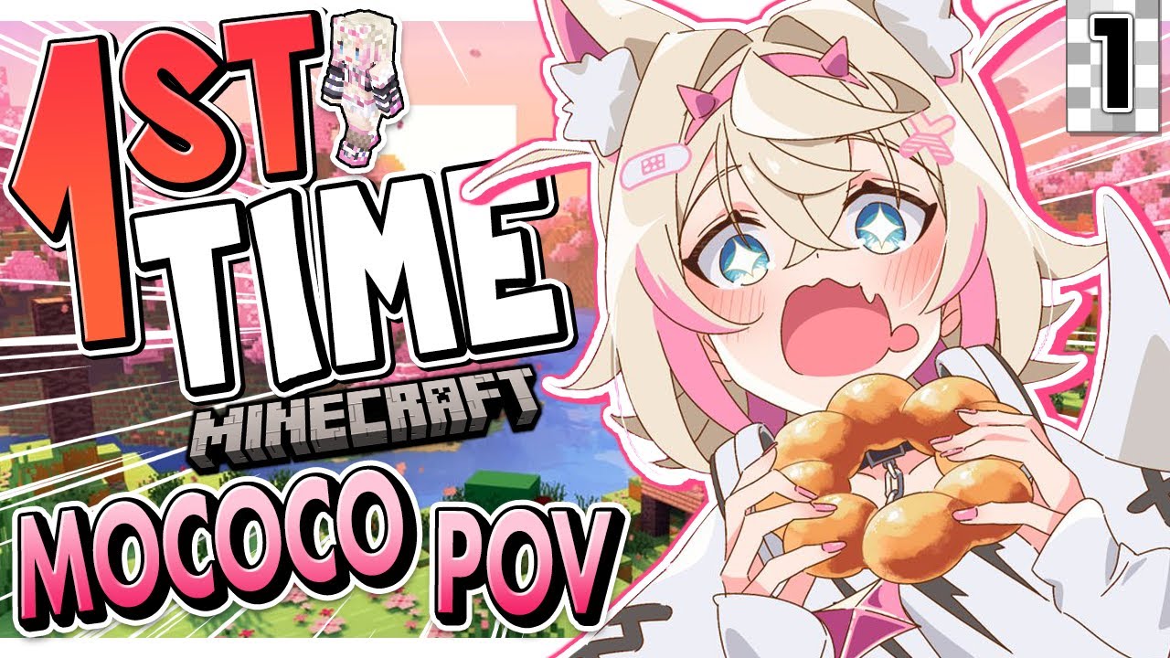 【FWMC MINECRAFT JOURNEY】fuzzy first minecraft 🐾【MOCOCO POV】