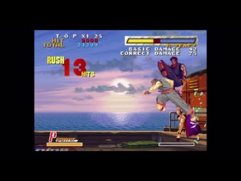 餓狼MOTW  ドンファンのコンボダメージ検証