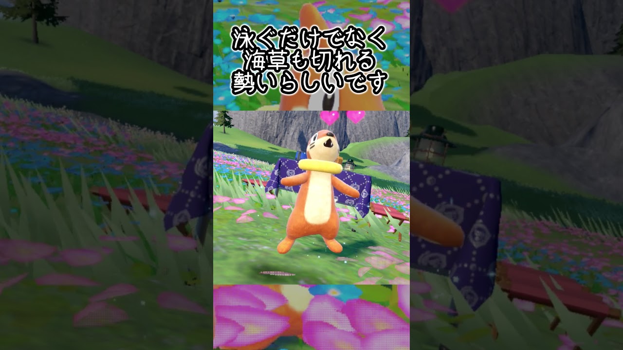 【疲れた人向け】ブイゼル6匹とピクニック【ポケモンSV】#Shorts