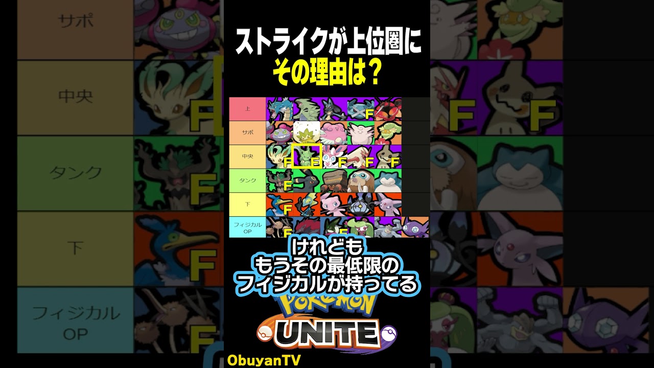 ストライクの評価2024.５月版 #shorts  #ポケモンユナイト #ポケモン