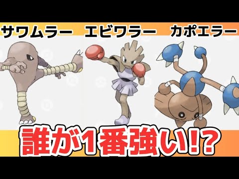 【考察】「サワムラー」「エビワラー」「カポエラー」誰が1番強い!?
