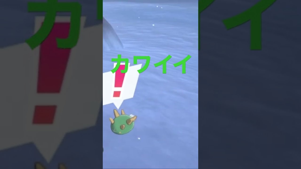 【ポケモン剣盾】ナマコブシかわいい #Shorts