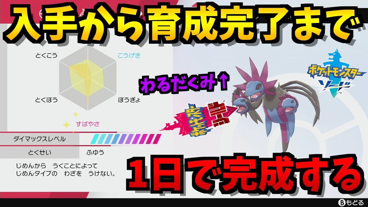 【入手から】600族エース！この動画を見れば育成済みサザンドラができます！【ポケモン剣盾/ポケモンソードシールド】