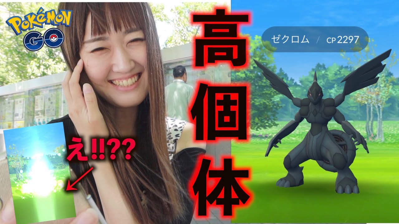 ゼクロム初日!!高個体値キター!!!【ポケモンGO】