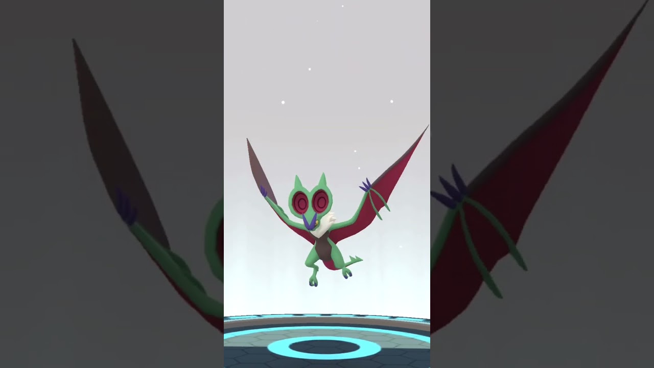 【ポケモンGO】色違いオンバット進化　オンバーン
