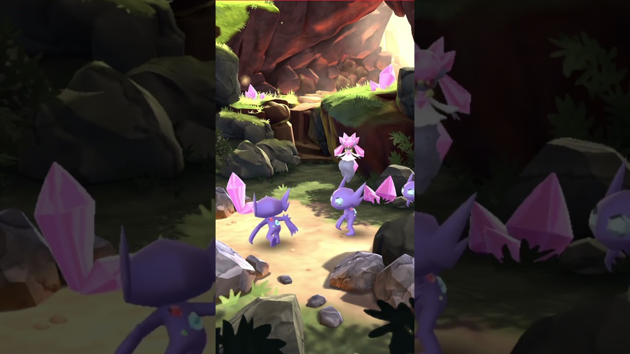 ディアンシーとの出会い！ そしてメガ進化！ #ポケモンgo