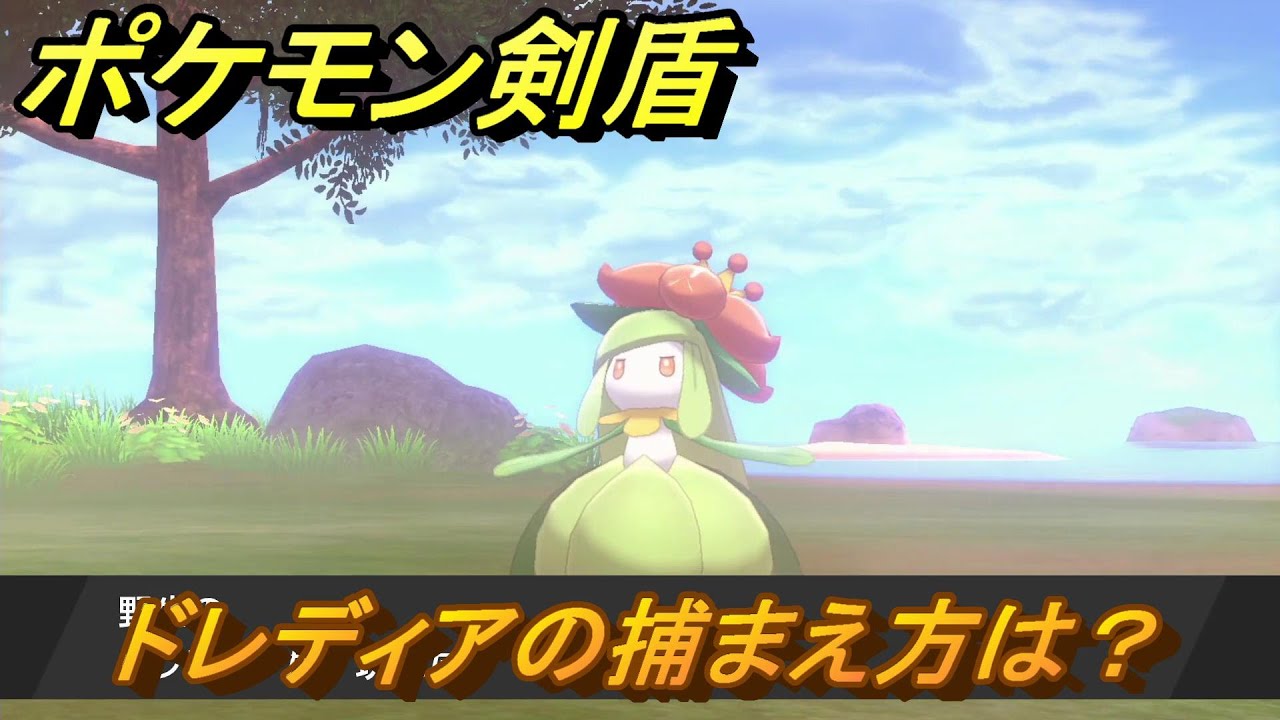 ポケモン剣盾　ドレディアを捕まえる方法！オススメの場所は？天気は？ポケモン図鑑コンプへの道！　最新版【ポケモンソード・シールド】
