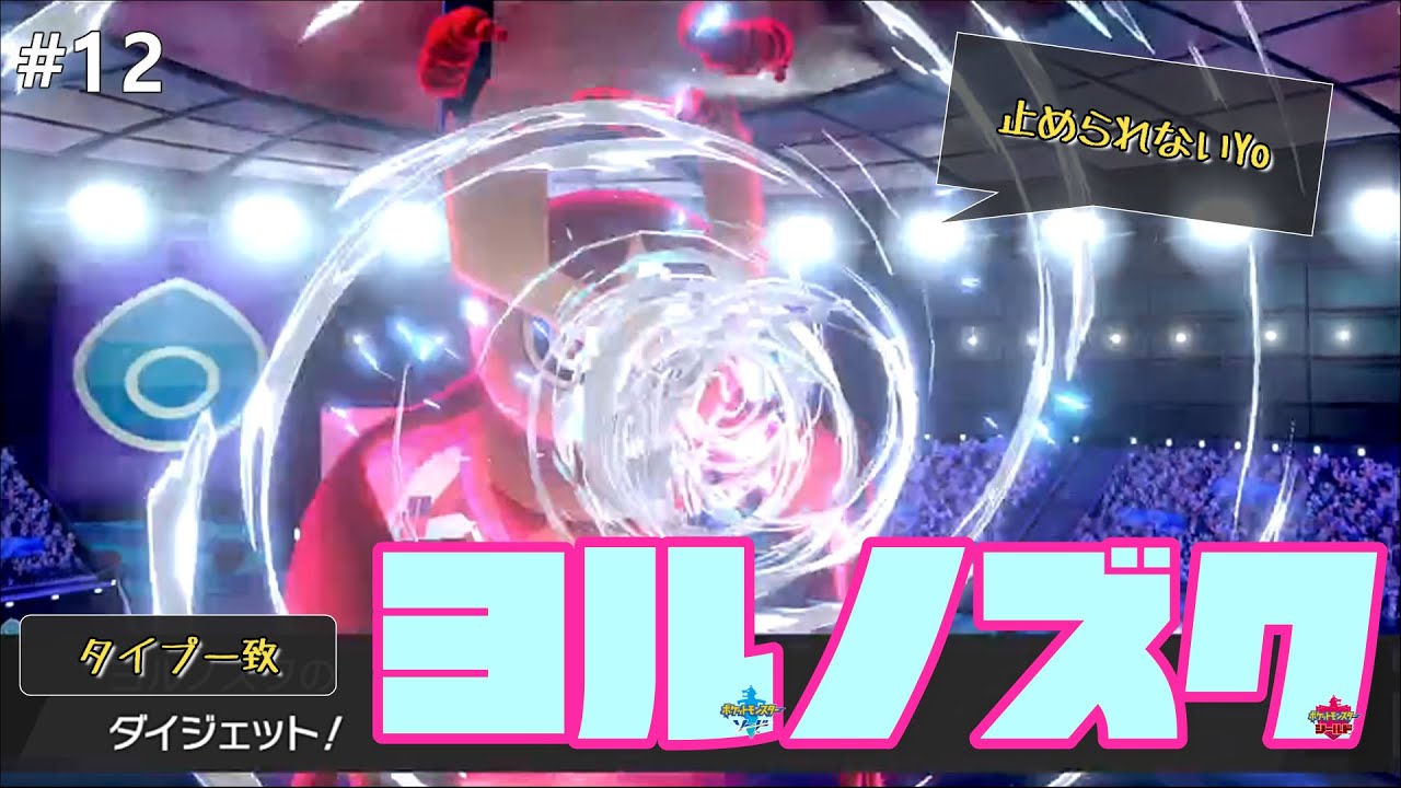 【ヨルノズク】ダイジェットエース！サブウェポンでより高みに【積みサイクル】【ポケモン剣盾】