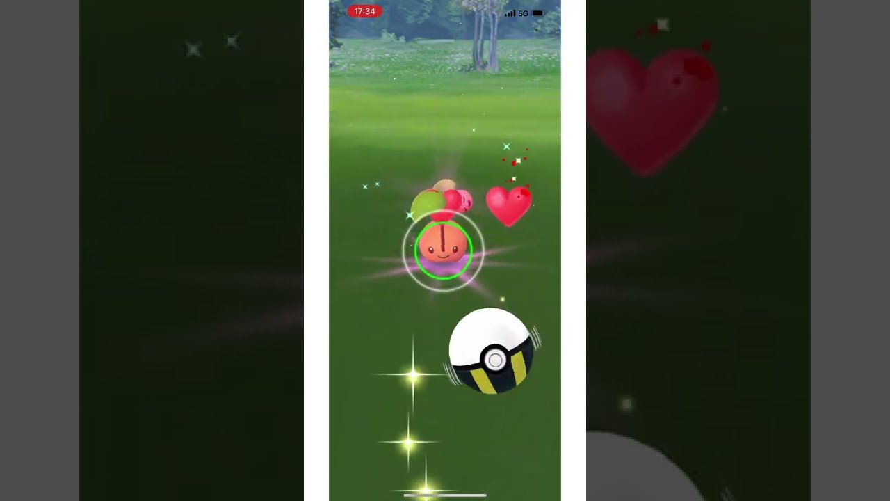 【ポケモンGO】色違いチェリンボ 単チェを引いたので進化してみた #shorts 【shiny Pokémon】319