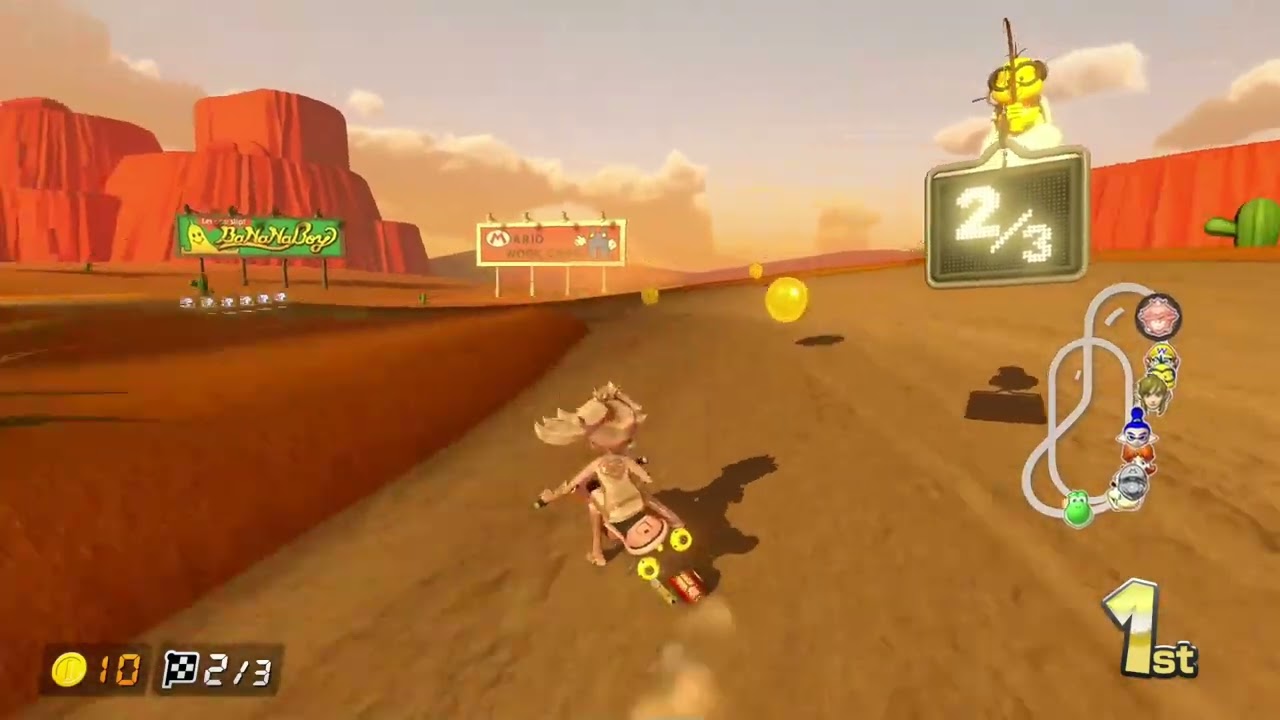 マリオカート8 デラックス 全てのコースをドライブ N64 カラカラさばく（カブカップ）【プレイ動画】