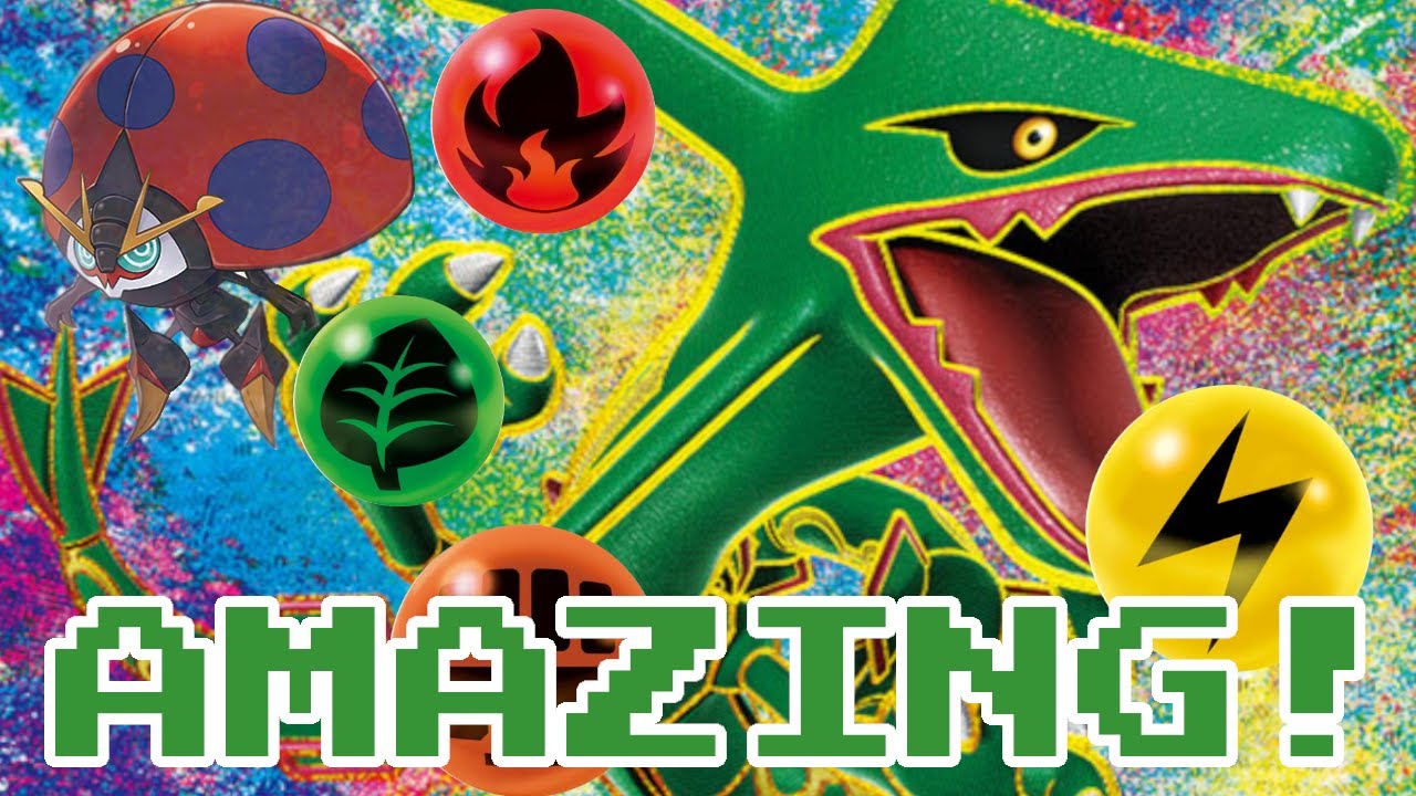 【ポケカ】イオルブの力で高火力を連発するレックウザが強すぎた。【PTCGO】