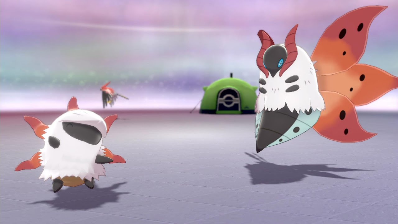 メラルバ・ウルガモスとポケモンキャンプで戯れます【ポケモン剣盾】