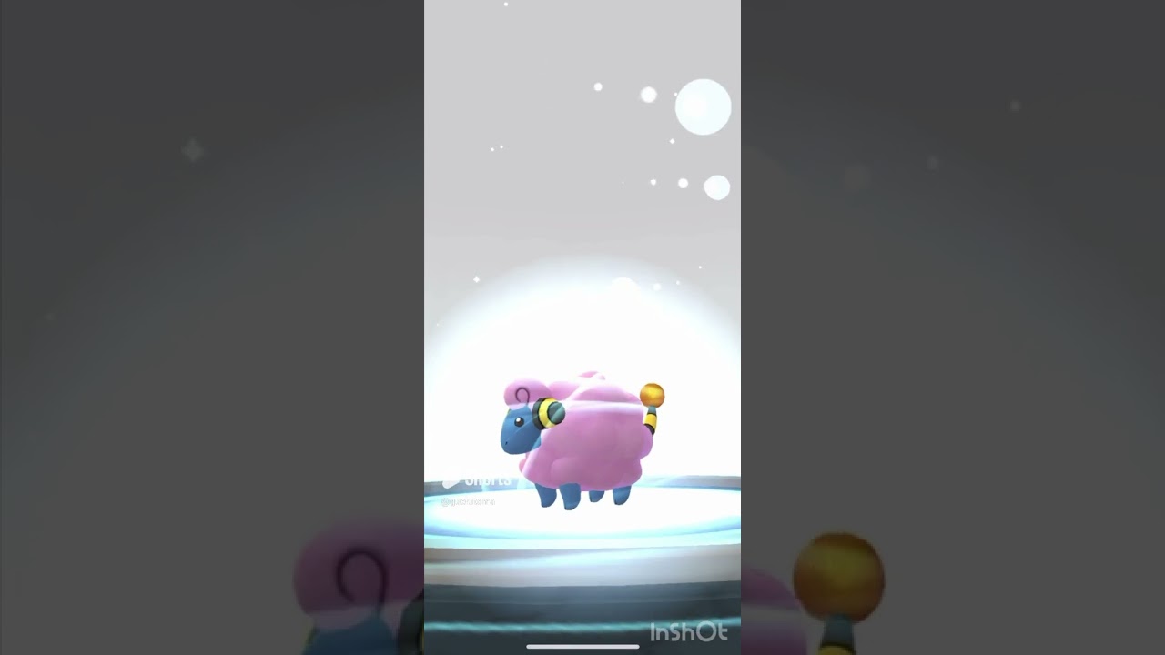 メリープ色違い進化‼️  #ポケモンgo  #shorts #pokemongo