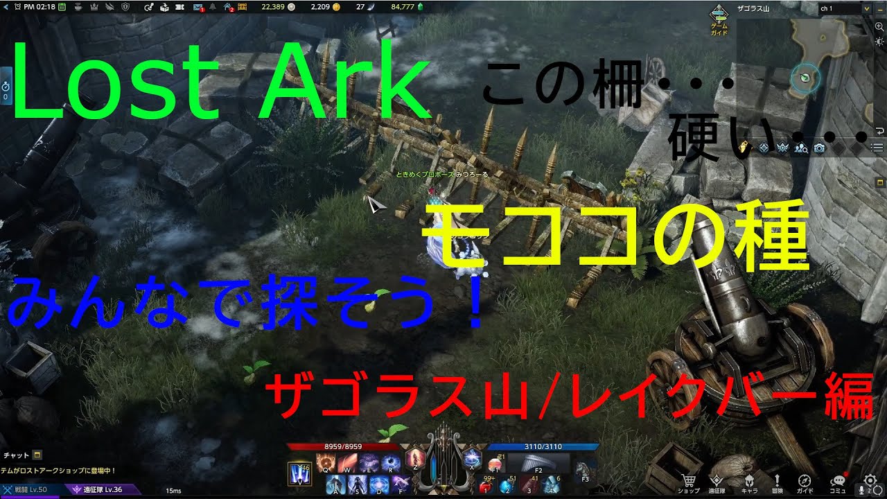 【ロストアーク】モココを探して大冒険　雑談【ザゴラス山/レイクバー編】