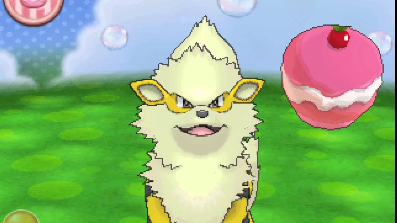 ポケパルレ　ウインディ(色違い)と戯れるだけの動画
