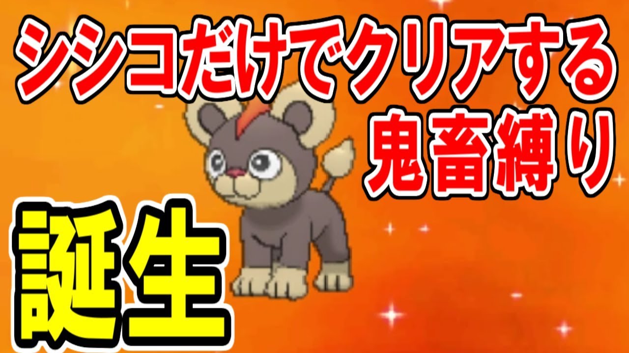 【ポケモンY】シシコだけでストーリー攻略する超鬼畜縛りPart1【実況プレイ】 拡散のため評価👍お願いします！