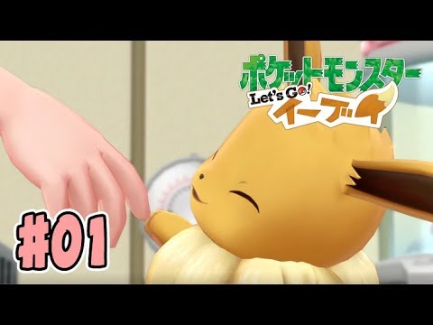俺の知ってるポケモンじゃない #1【ポケットモンスター Let's Go! イーブイ】