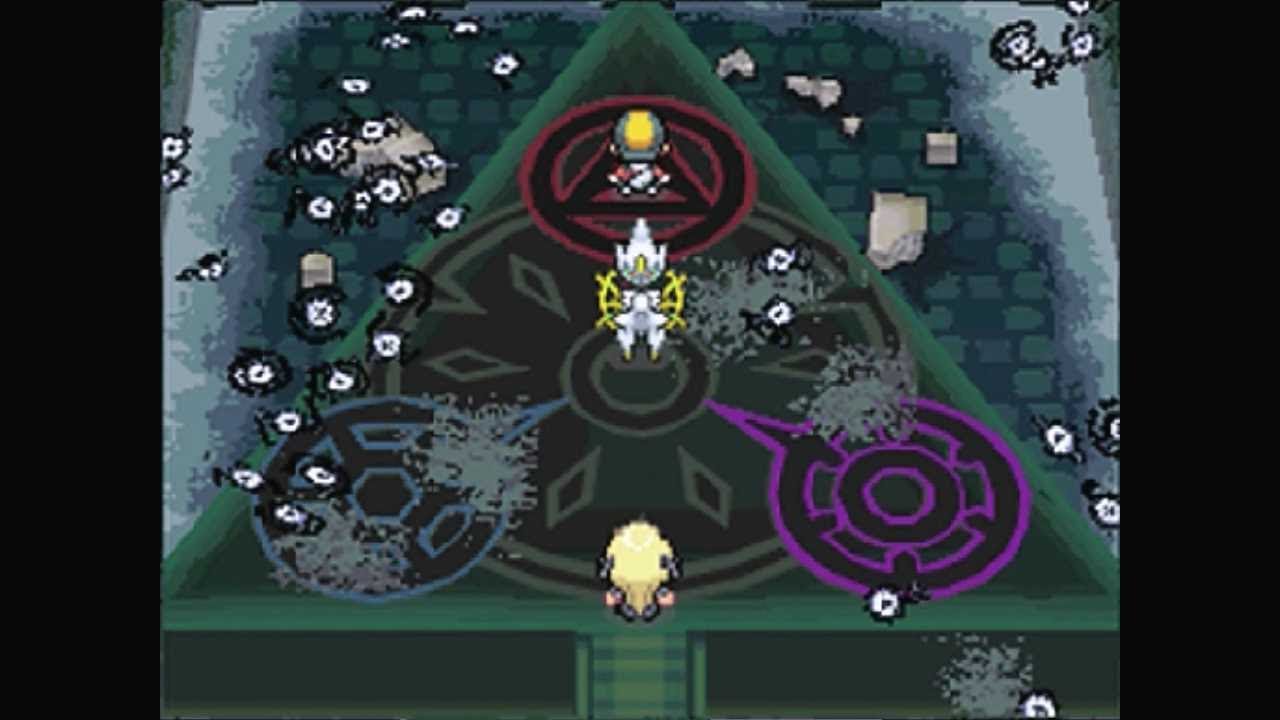【ポケモン HGSS】アルセウスと”シント遺跡”イベント