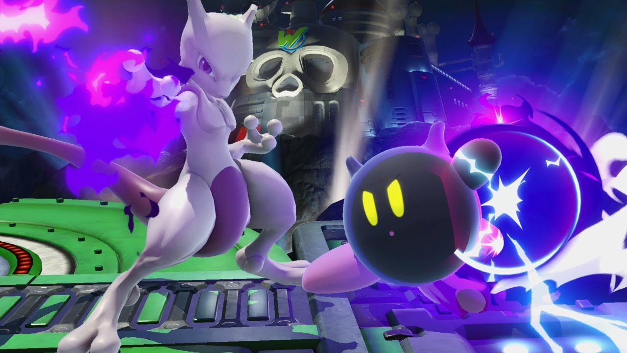 【ゲーム遊び】ミュウツーとカービィでカーツーの逆襲ごっこ！ スマブラSP【アナケナ&カルちゃん】Super Smash Bros