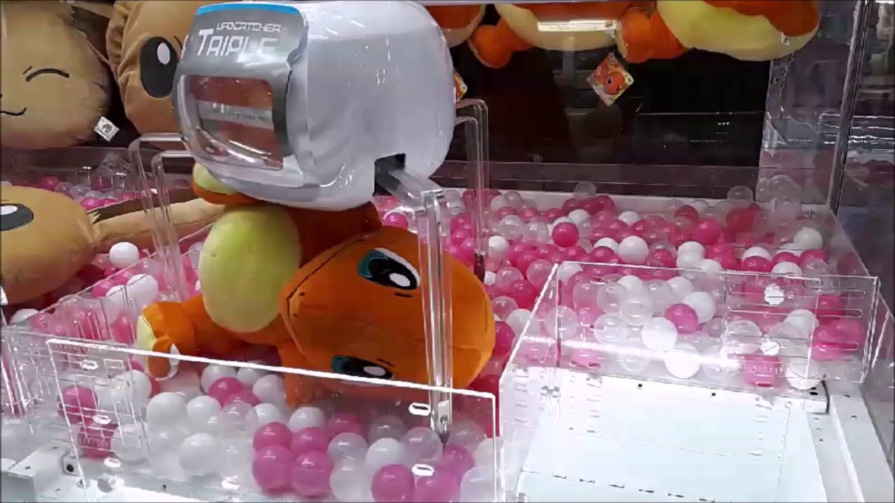 【UFOキャッチャー】めちゃでか　ヒトカゲとってみた【ぬいぐるみ】