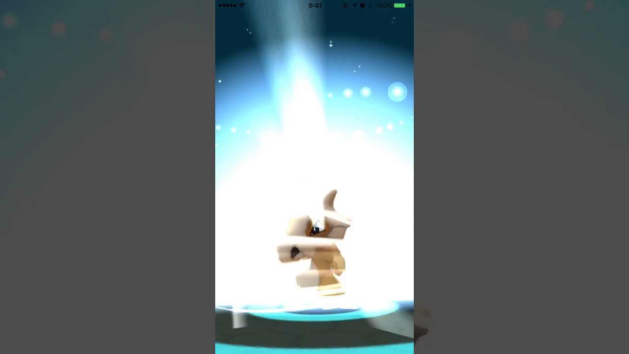 【ポケモン Go】カラカラを進化させてみた
