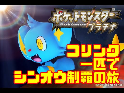 【ゆっくり実況】コリンク1匹でシンオウリーグを制覇する【ポケモンプラチナ】