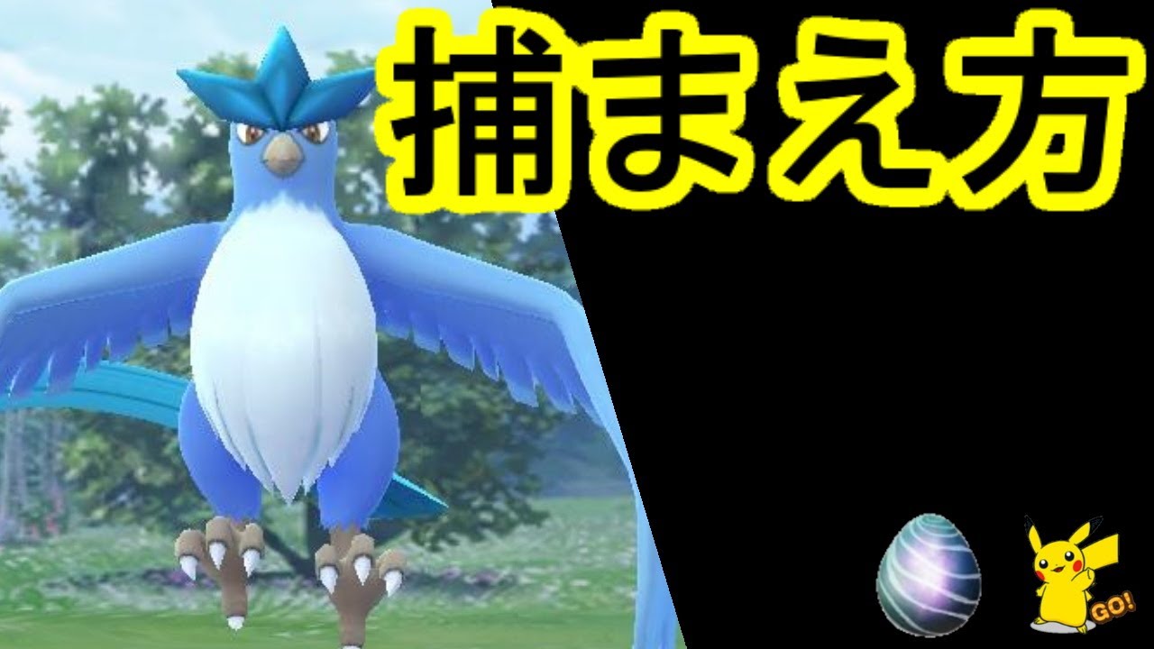 フリーザーのエクセレント捕獲入手捕まえ方、ポケモンGOレイドバトル(PokémonGO,RaidBattle,‎Articuno)