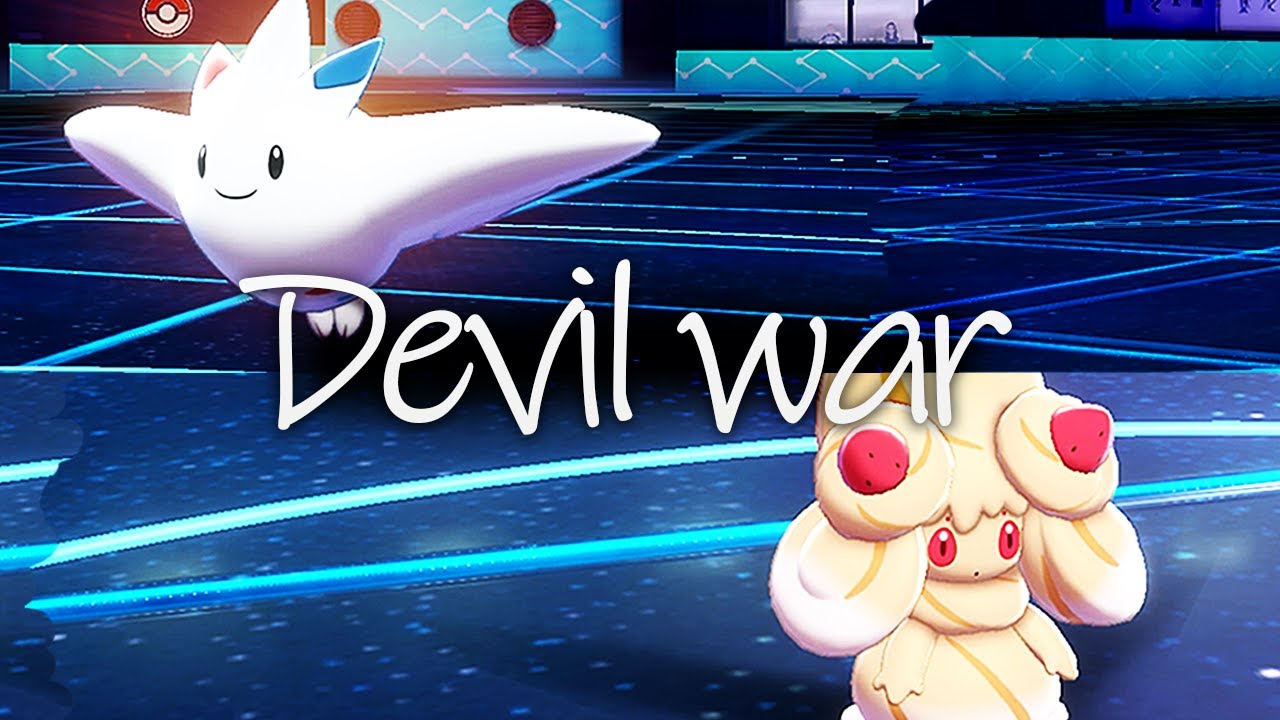 【ポケモン剣盾】ランクマッチで"トゲキッス"vs"マホイップ"の悪魔戦争【ポケモンソードシールド】