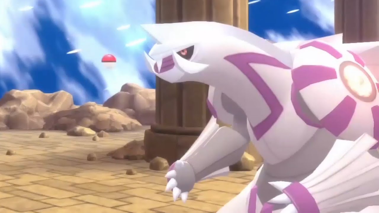 【BDSP】パルキアノーダメージ通常モンスターボールでゲット（ポケモンダイパリメイク）