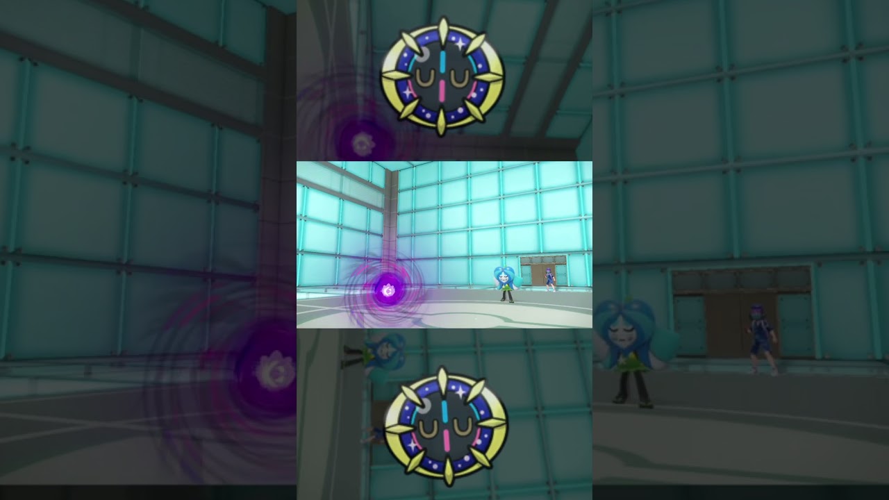 相変わらず エフェクト が台無しな テレポート コスモウム #shorts #ポケモンsv #碧の仮面 #碧の円盤