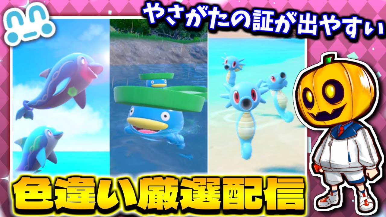 【ポケモンSV】濃霧の証持ち出現！やさがたの証が出やすい大量発生イベントで色証厳選配信!!【ポケモン】【色違い厳選】【色違いポケモン】【藍の円盤】