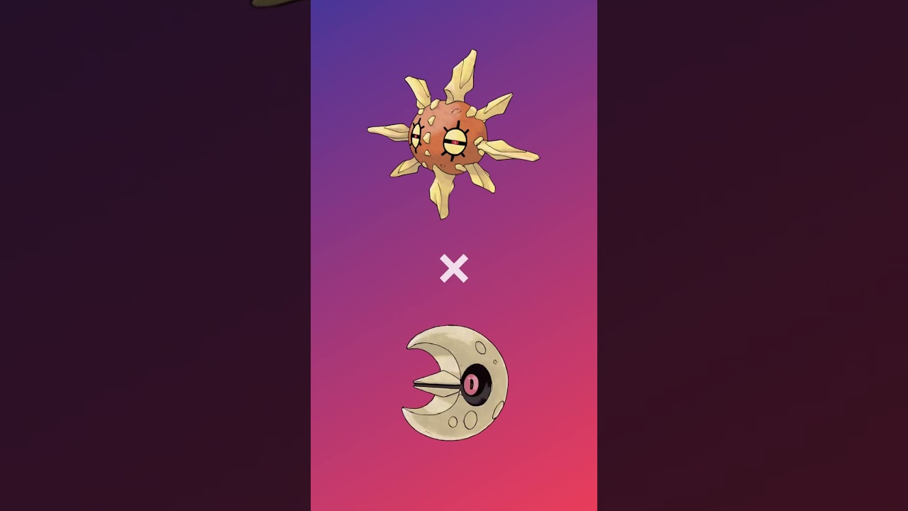 【フュージョン】ソルロック×ルナトーン‼︎ #ジムリーダーくま #ポケモン #pokemon