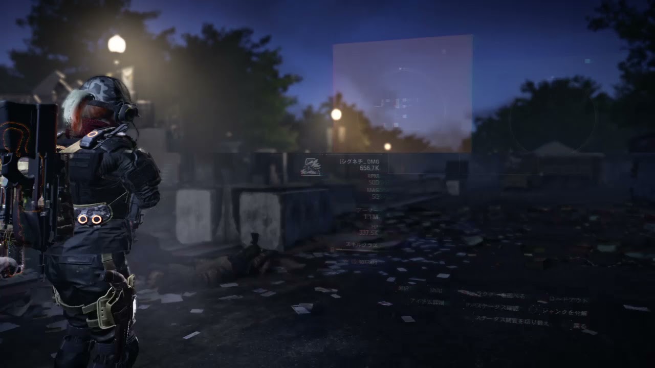 ディビジョン2_オススメのスピアー装備 pve