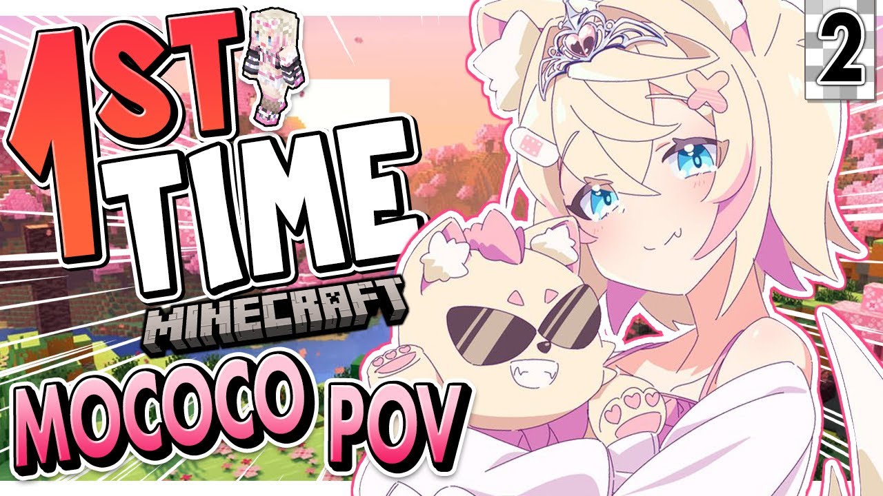 【FWMC MINECRAFT JOURNEY】fuzzy digging lessons 🐾【MOCOCO POV】