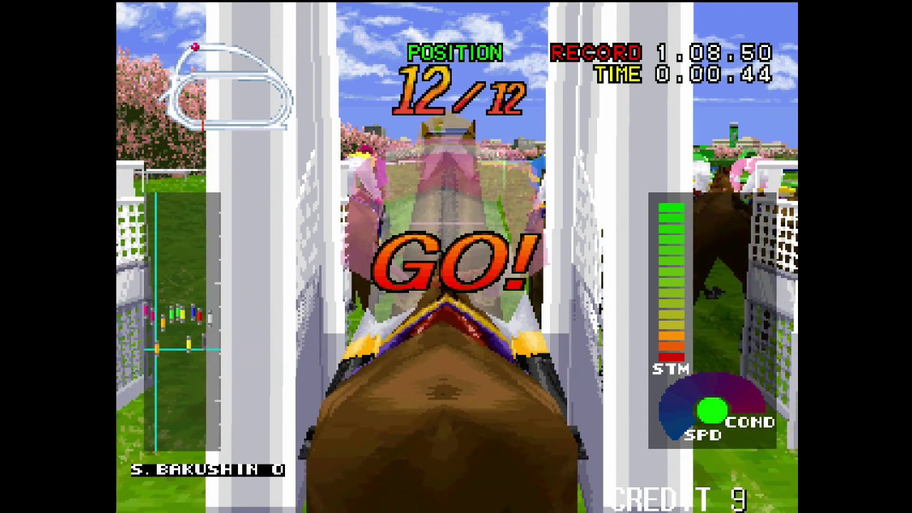 Gallop Racer ギャロップレーサー Arcade cheat アーケード チート ノーミス 時間短縮 最速 Fastest TAS