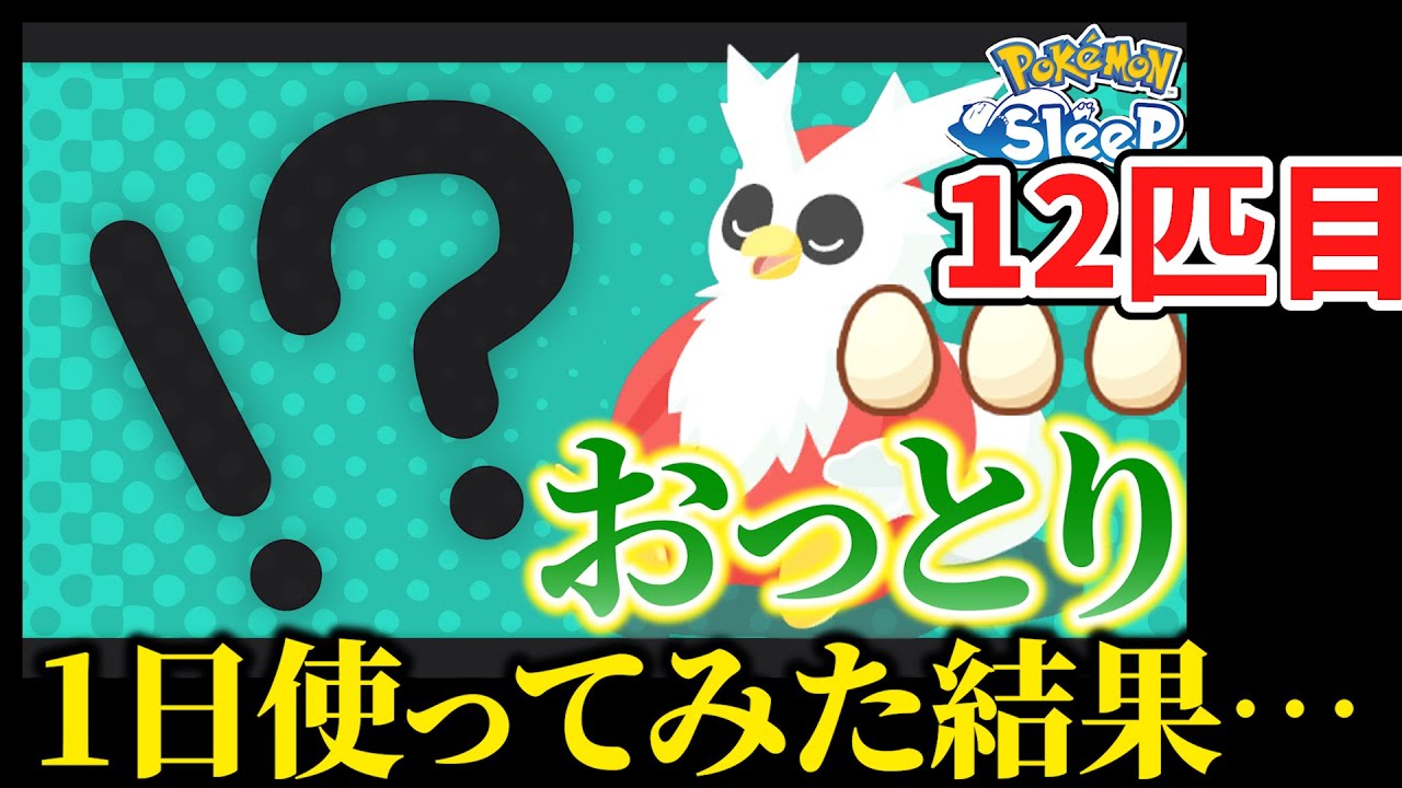 採用予定のデリバード1日使った食材数は…【ポケモンスリープ】