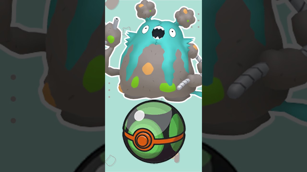 【オシャボ】色違いダストダスみんなは何ボールに入れる？#shorts #ポケモンsv #ポケモンsv色違い   #pokémon