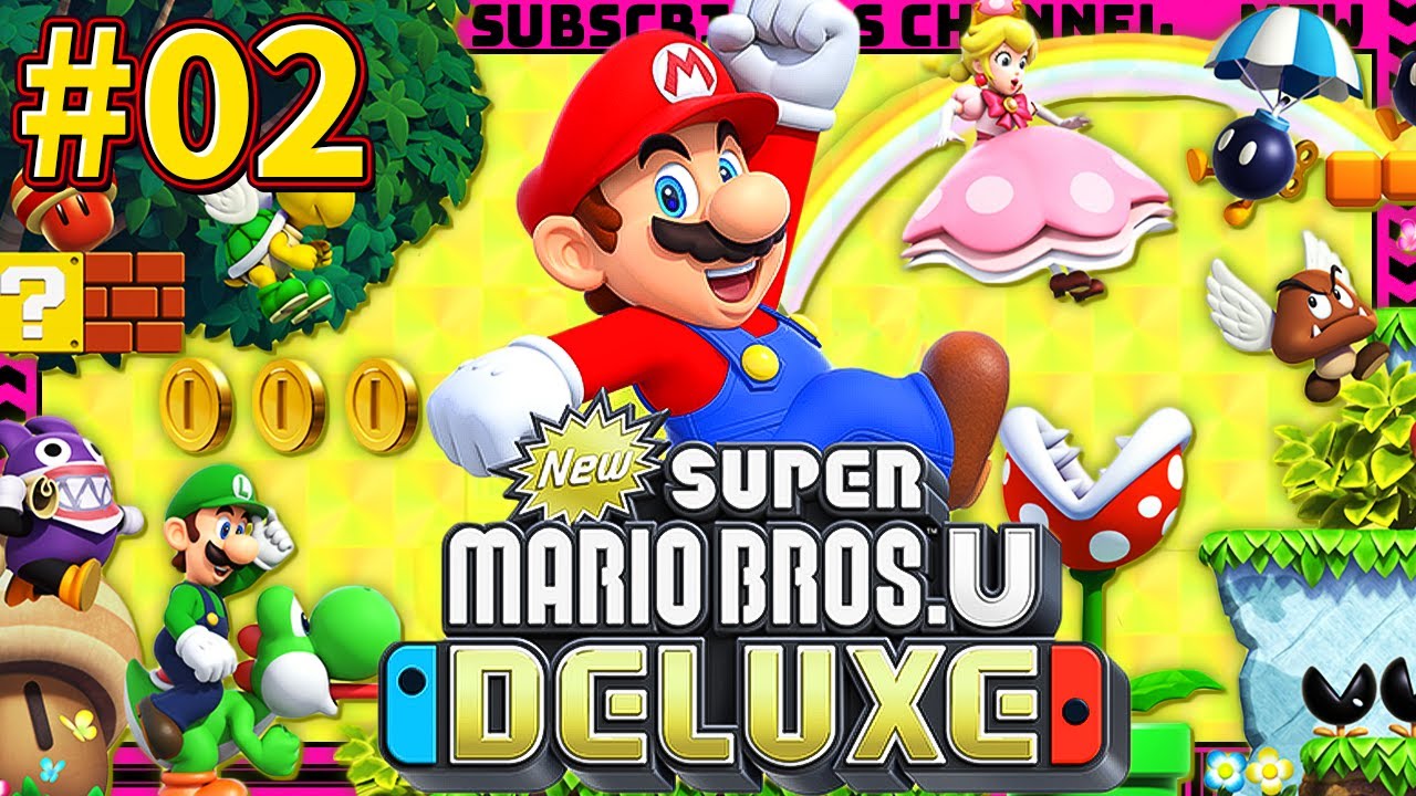 【Newだけど15年前】昔の2Dマリオが難しすぎてヤバい＜NewスーパーマリオブラザーズU＞