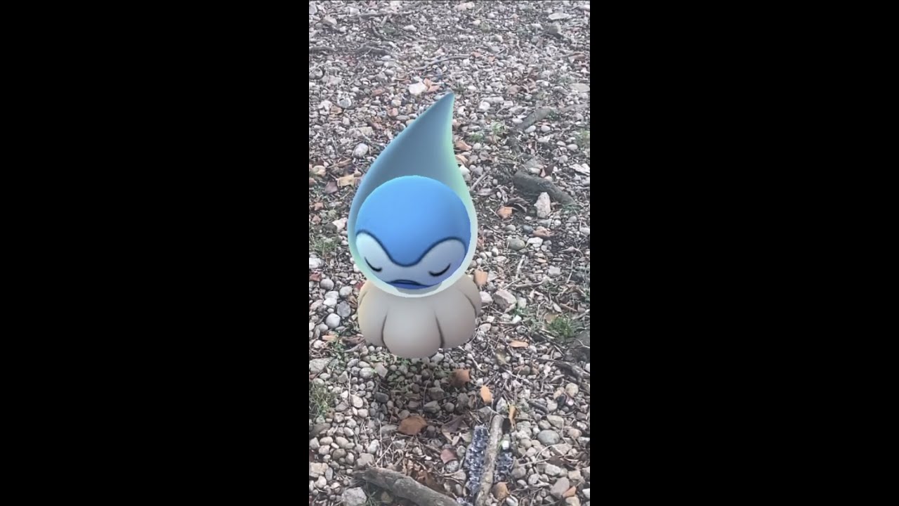 ポワルン｜Castform｜霎時施（こさめときどきふる）｜七十二候【ポケモンGO】｜AR動画｜PoKeMoN GO AR｜#Shorts