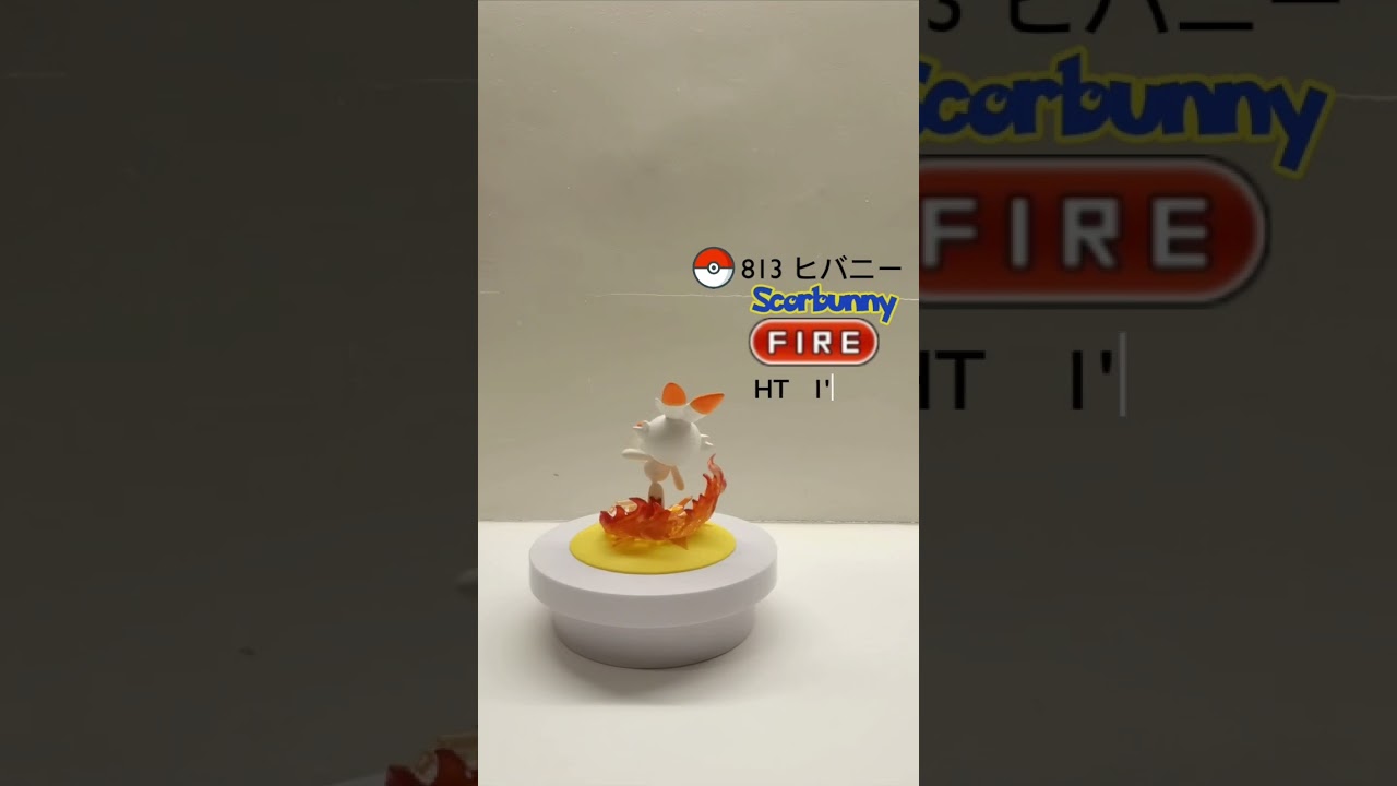 No. 813 / Scorbunny / ヒバニー