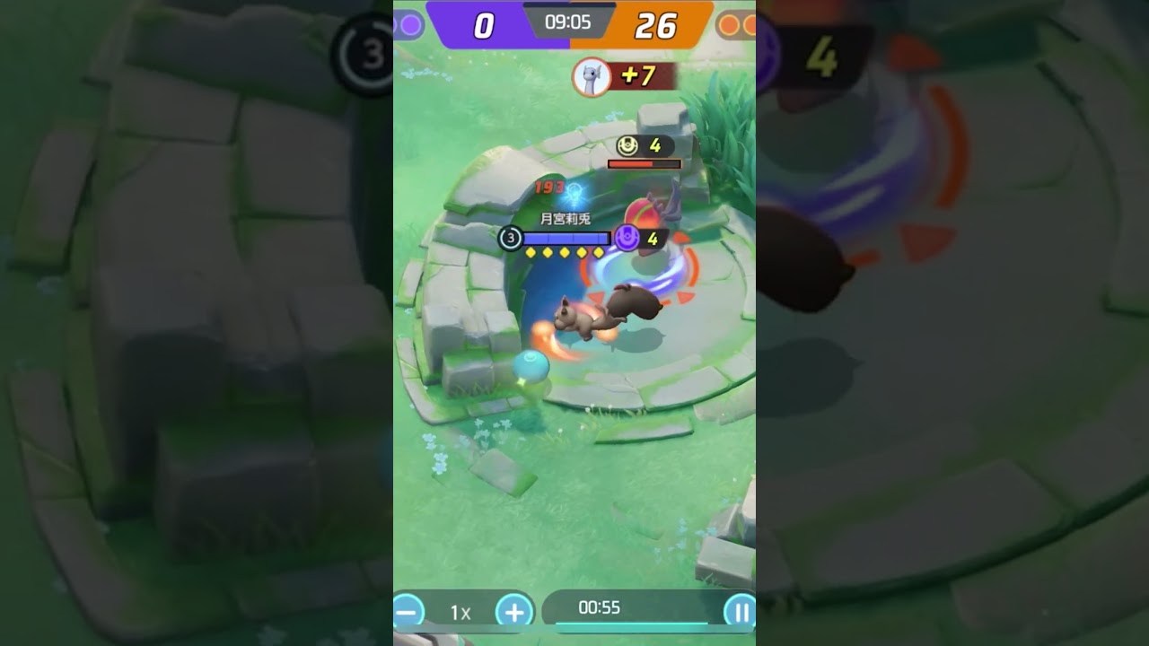 行け行けホシガリスカジャンの時間よ！#ポケユナ#ホシガリス#害悪