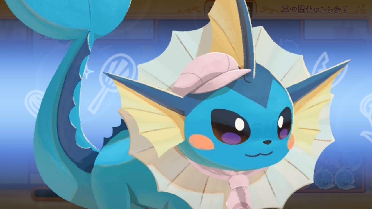 ポケまぜ スキル集 - シャワーズ / 寶可繽紛趣 技能集 - 水伊布 / Pokemon Cafe ReMix - Vaporeon's skills