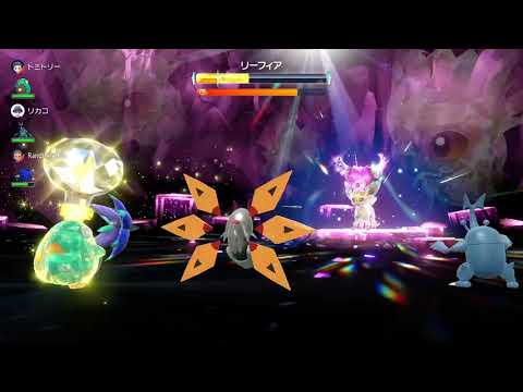 ポケモンSV／星6リーフィアレイド対策③　テツノドクガ（アシッドボム、ヘドロウェーブ、炎の舞）